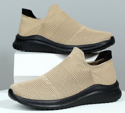 Lina Slip On Sneakers For Active Women Breathable Mesh Upper Lightweight Flexible Sole All Day Comfort