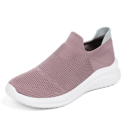 Lina Slip On Sneakers For Active Women Breathable Mesh Upper Lightweight Flexible Sole All Day Comfort