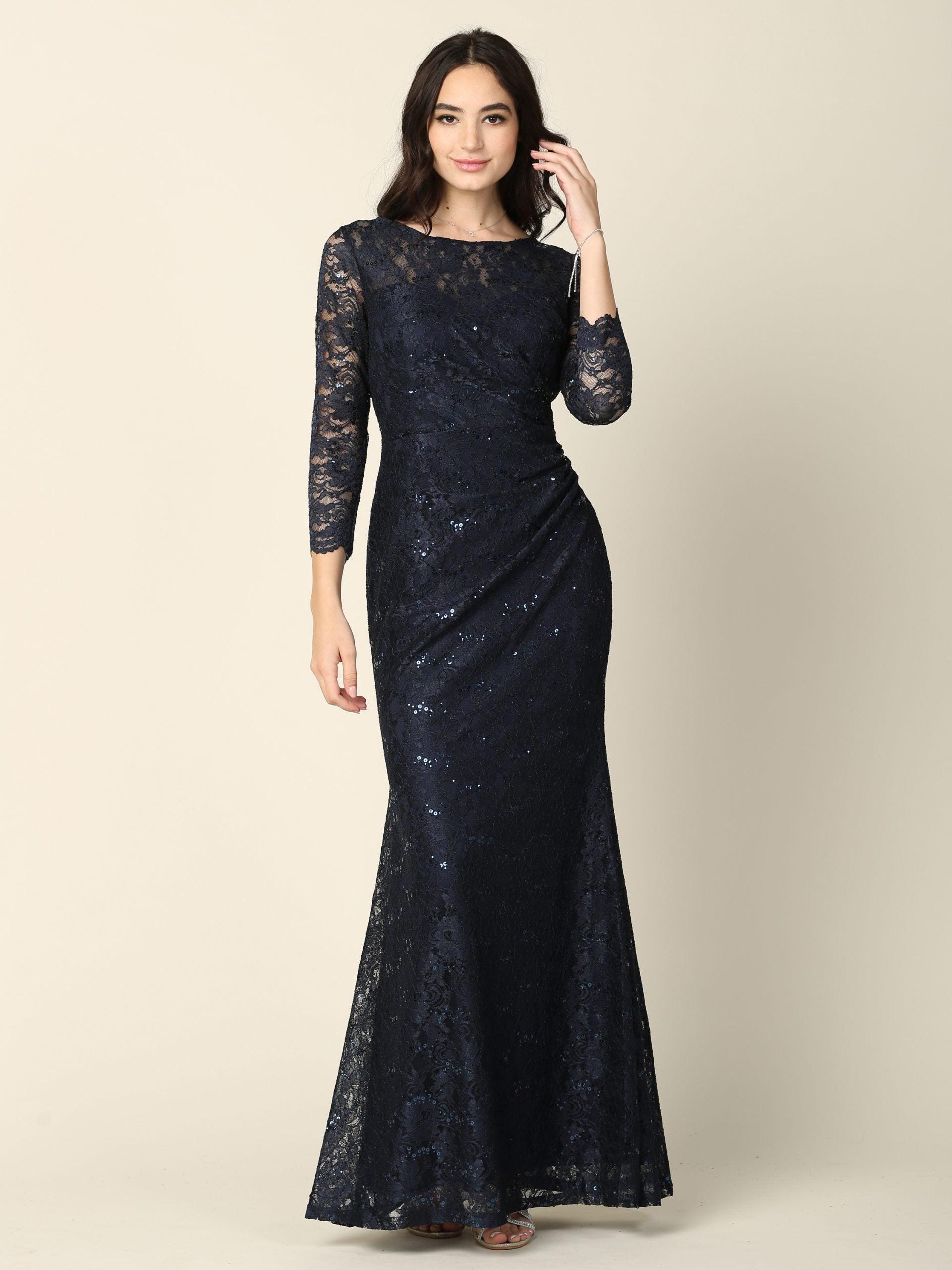 Eva Fashion EV3397 Navy L Sale - TrendAura