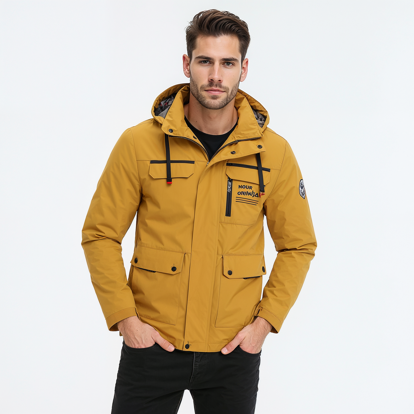 Nordfall Mens Waterproof Winter Jacket Ultimate Weatherproof Warm Insulated Coat For Outdoor Adventurers
