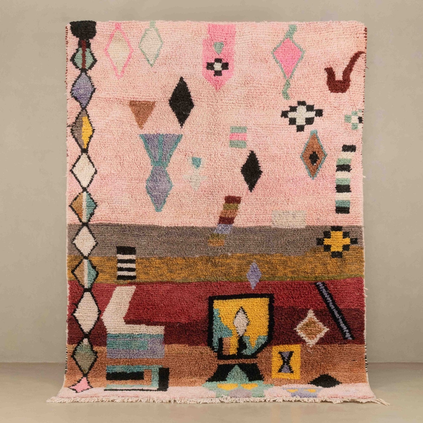 Mahir - vintage boujad rug - TrendAura