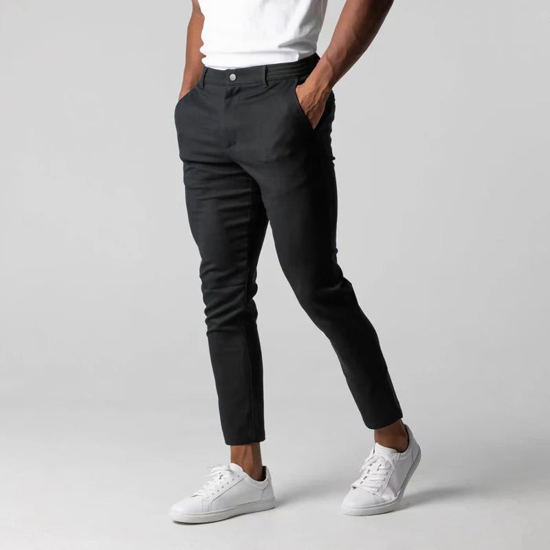 Men Slim Fit Chino Pants For Versatile Casual Wear