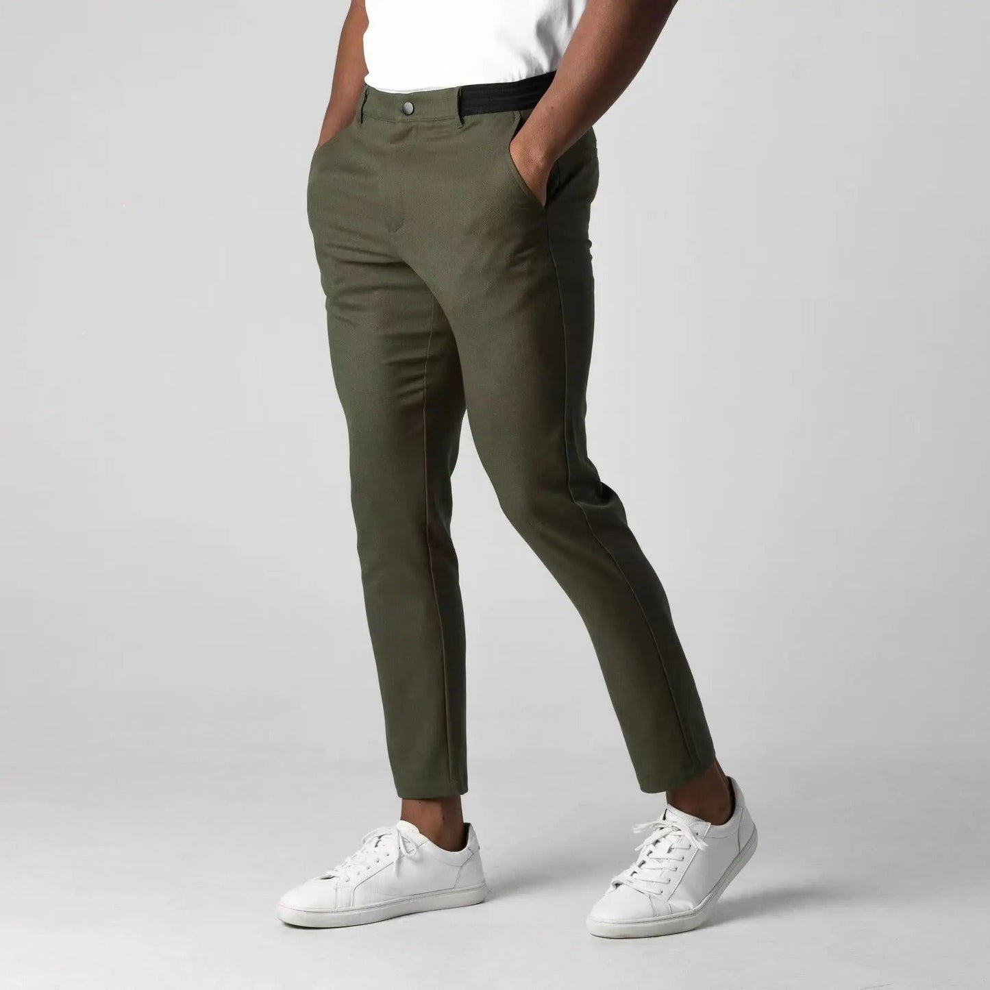 Men Slim Fit Chino Pants For Versatile Casual Wear