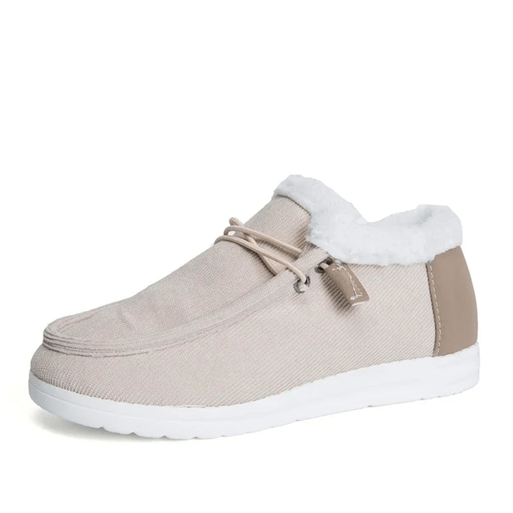 Ortho Feya Winter Loafers For Women With Plush Velvet Lining And All Day Comfort Lightweight EVA Cushioning