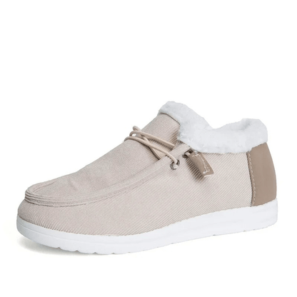 Ortho Feya Winter Loafers For Women With Plush Velvet Lining And All Day Comfort Lightweight EVA Cushioning