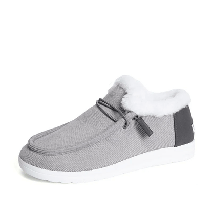 Ortho Feya Winter Loafers For Women With Plush Velvet Lining And All Day Comfort Lightweight EVA Cushioning