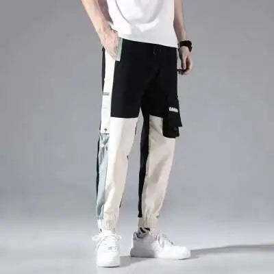 Marcus Men's Trendy Hip Hop Wide Leg Cargo Workwear Pants For Streetwear And Everyday Comfort