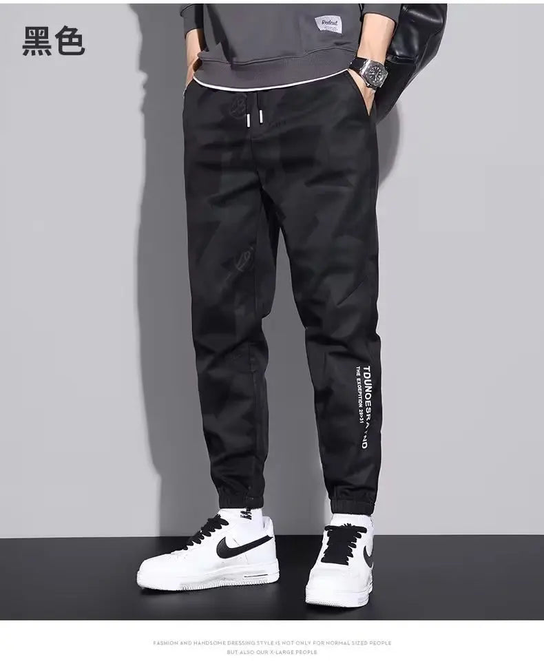 Marcus Men's Trendy Hip Hop Wide Leg Cargo Workwear Pants For Streetwear And Everyday Comfort