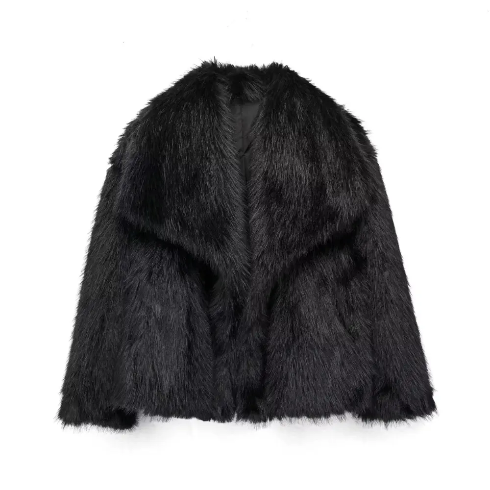 Margaux Glam Faux Fur Jacket