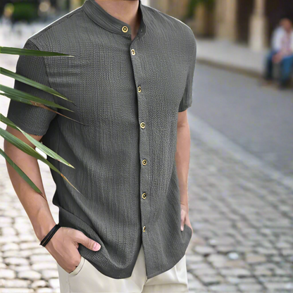 Emiel | Comfortable Linen Shirt for Men - Breathable Shirt Made of Linen