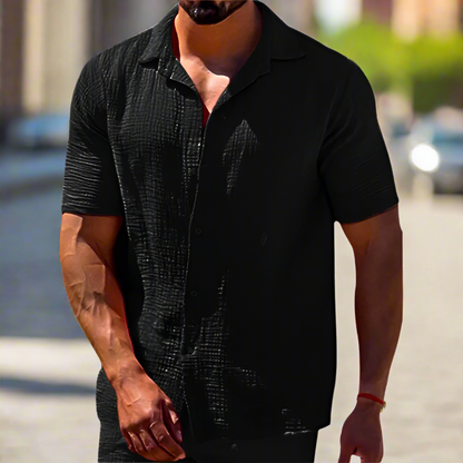 Fabian | Modern linen shirt for men - Breathable and stylish