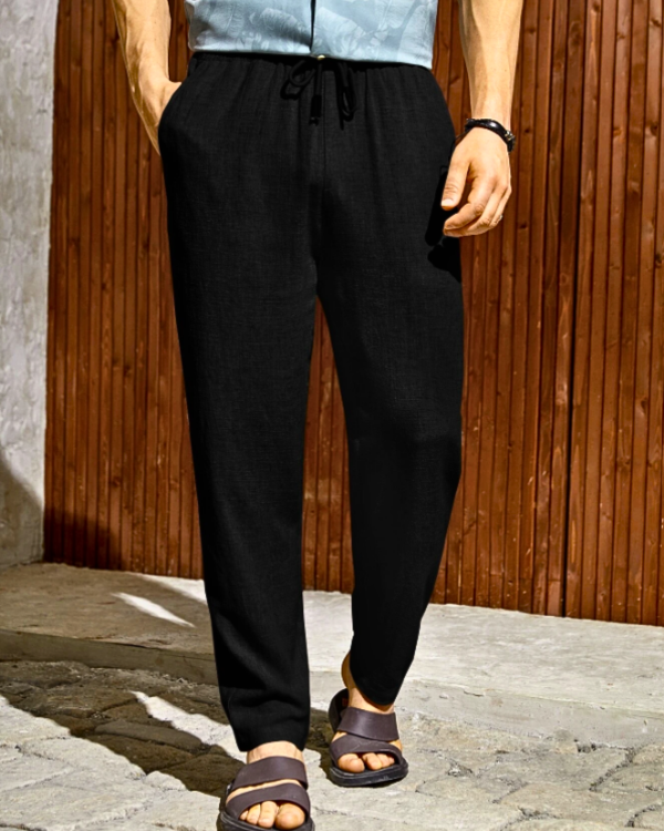 Arthur | Classic Linen Pants for Men - Breathable Linen Pants