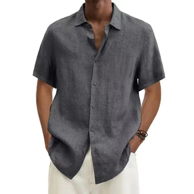 Antwerp linen shirt (short sleeves)