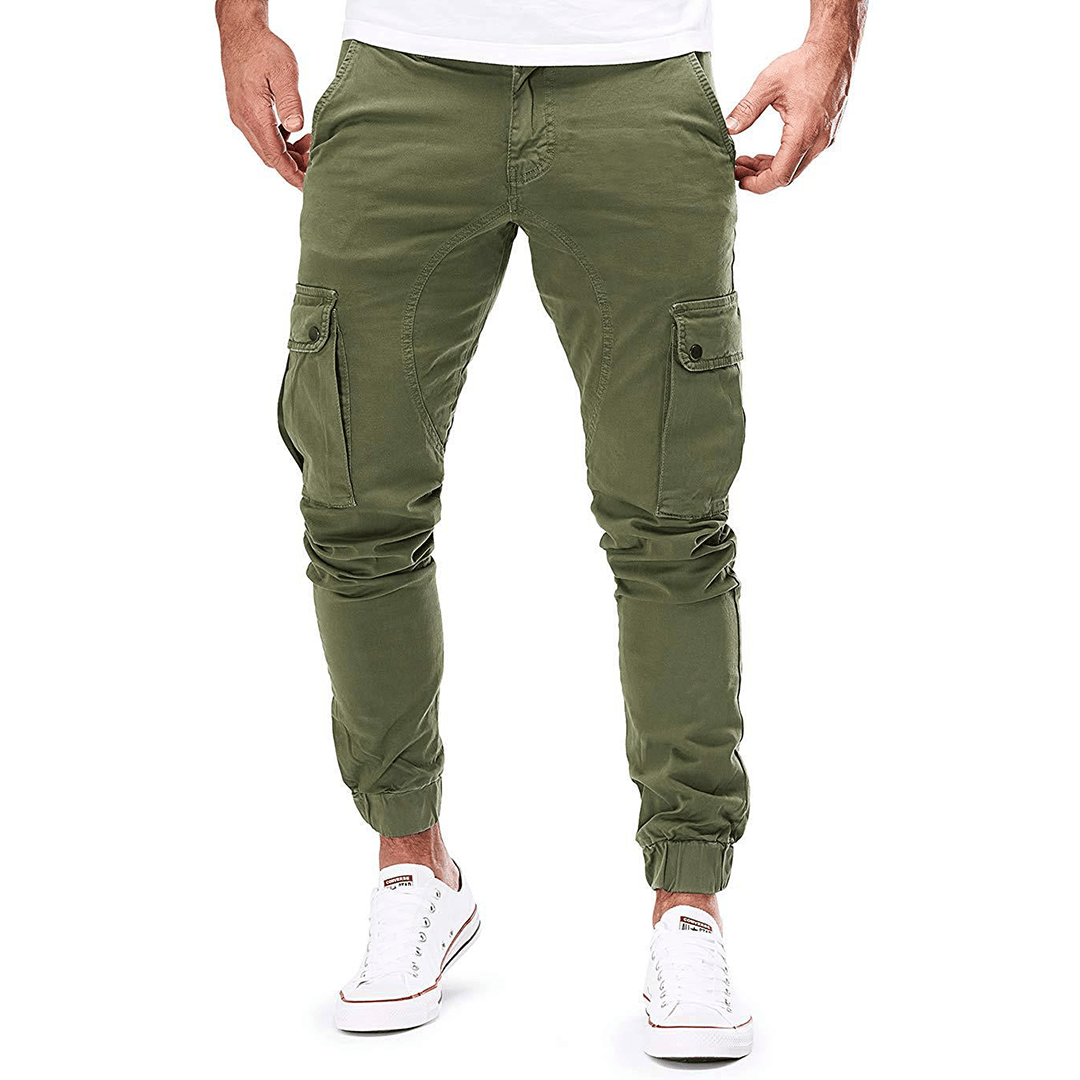 Men's Slim Fit Jogger Pants Cargo With Practical Pockets For Everyday Street Style