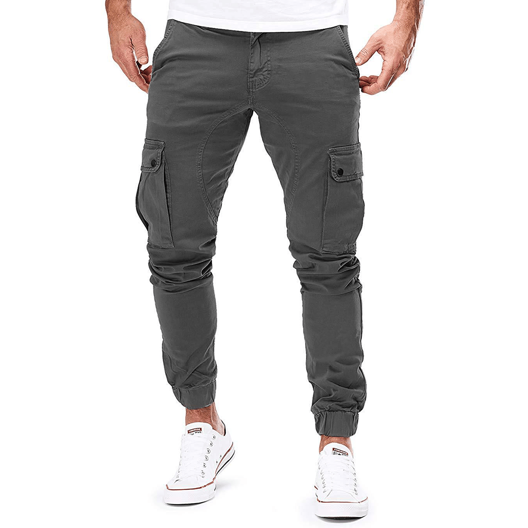 Men's Slim Fit Jogger Pants Cargo With Practical Pockets For Everyday Street Style