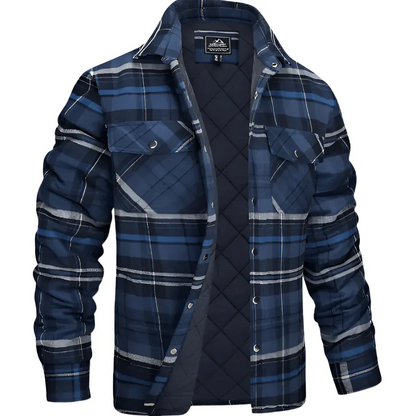 Weatherproof Mens Quilted Shirt Jacket Insulated For All Seasons Outdoor Layering For Men