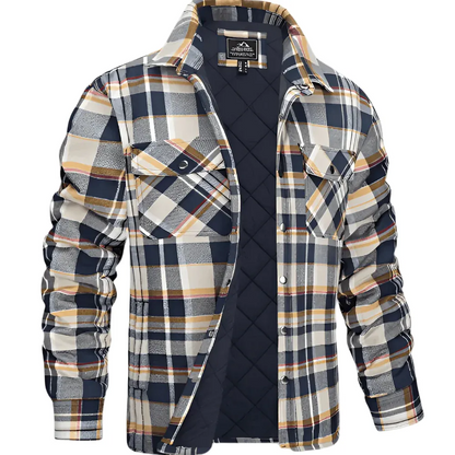 Weatherproof Mens Quilted Shirt Jacket Insulated For All Seasons Outdoor Layering For Men