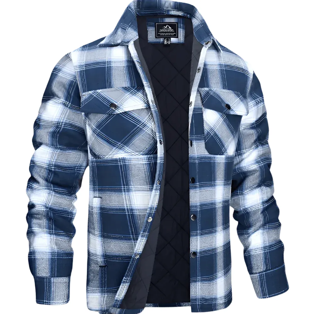 Weatherproof Mens Quilted Shirt Jacket Insulated For All Seasons Outdoor Layering For Men