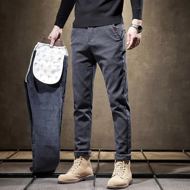 Alexander Mens Slim Fit Casual Pants for Modern Style and Everyday Comfort by TrendAura