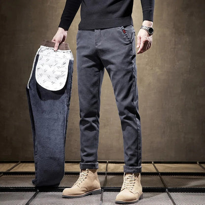 Alexander Mens Slim Fit Casual Pants for Modern Style and Everyday Comfort by TrendAura
