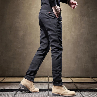 Alexander Mens Slim Fit Casual Pants for Modern Style and Everyday Comfort by TrendAura