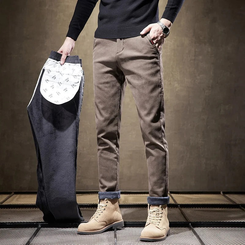 Alexander Mens Slim Fit Casual Pants for Modern Style and Everyday Comfort by TrendAura
