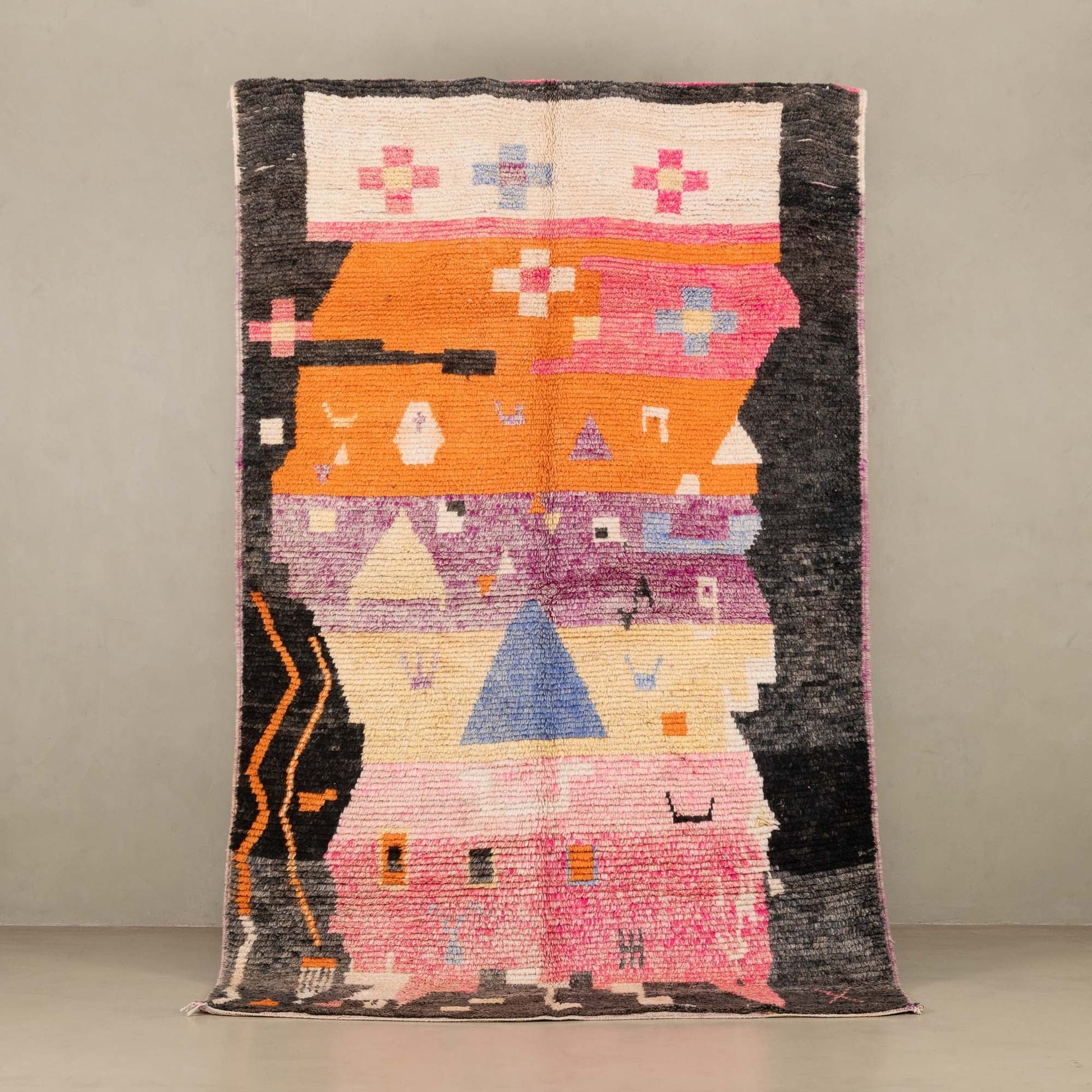 Meryama - vintage boujad rug - TrendAura