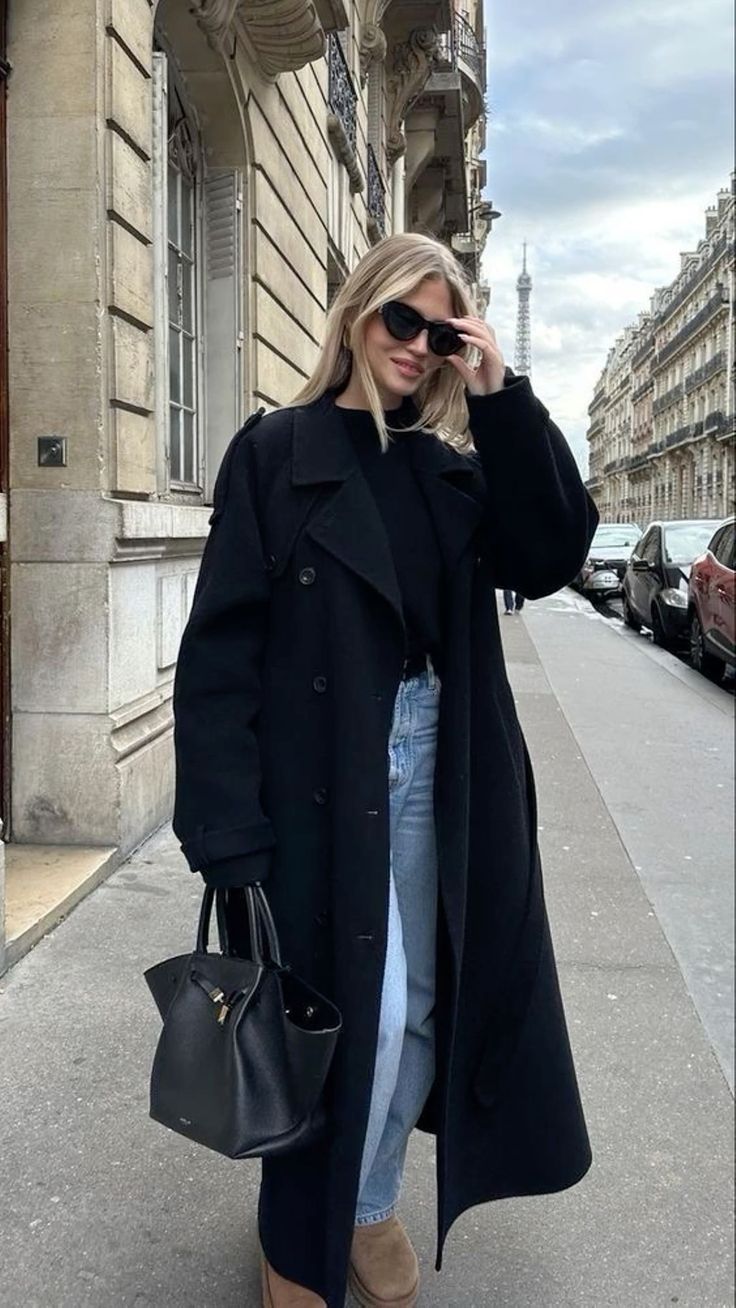 Mina Trench Coat For Women With Classic Cut And Elegant Long Silhouette Versatile Spring And Fall Essential