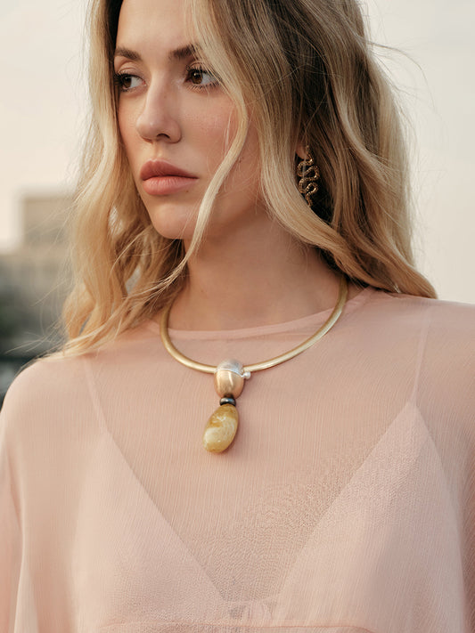 Minimalist Drop Pendant Necklace - TrendAura