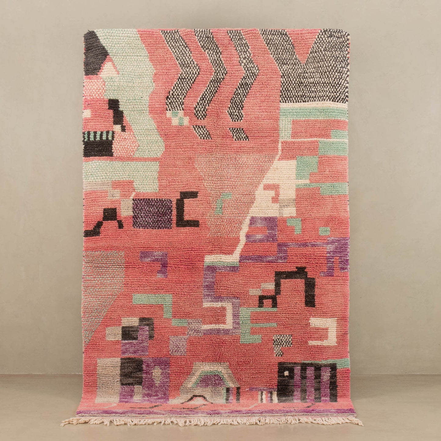 Mnahu - vintage boujad rug - TrendAura