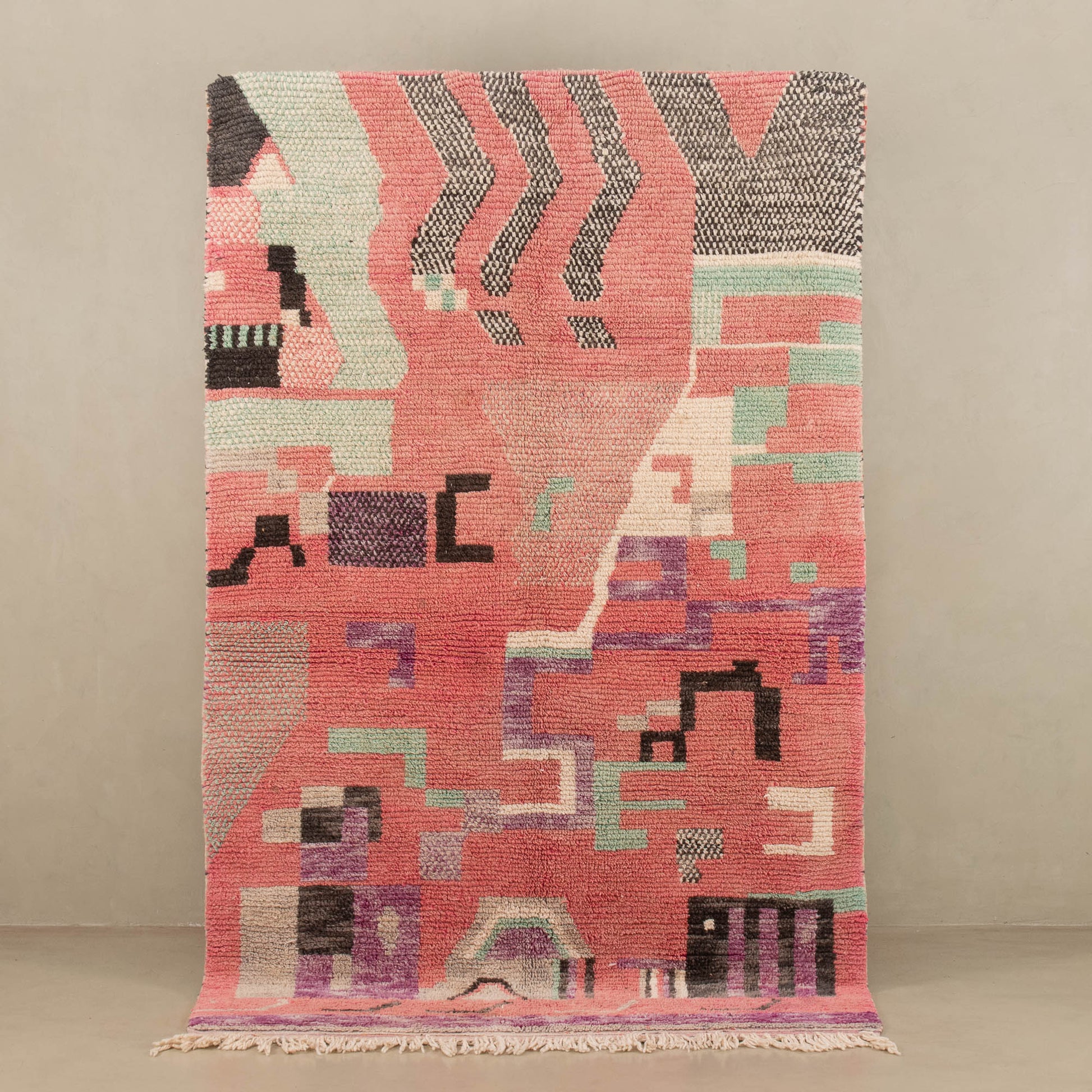 Mnahu - vintage boujad rug - TrendAura