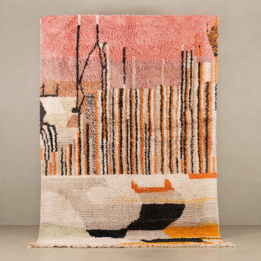 Montasir - vintage boujad rug - TrendAura