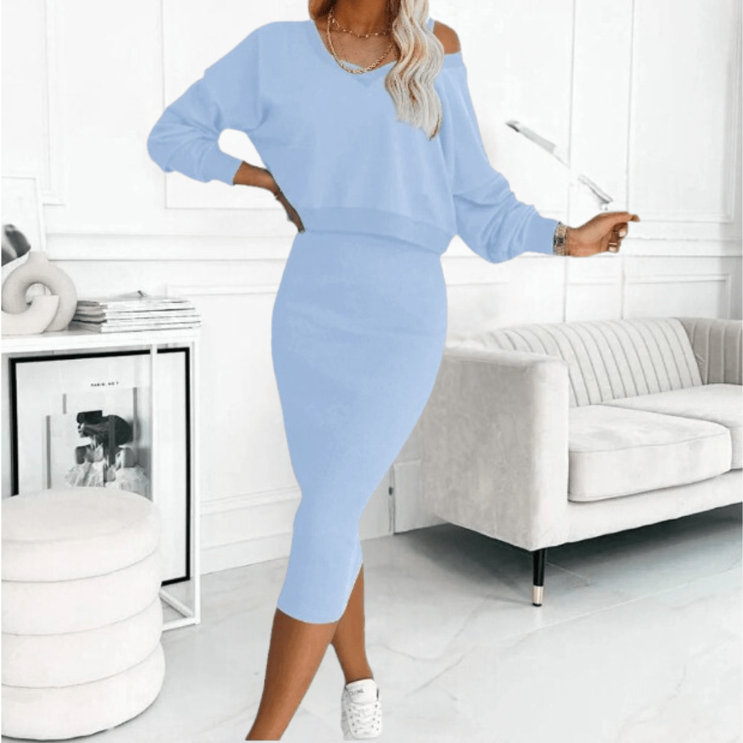 Jade - Sweatshirt & Dress Set