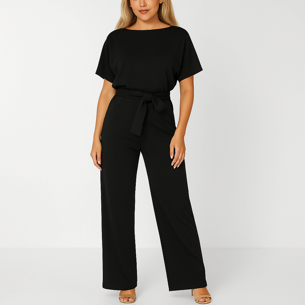 Women’s Belted Elegant Jumpsuit | Loungewear