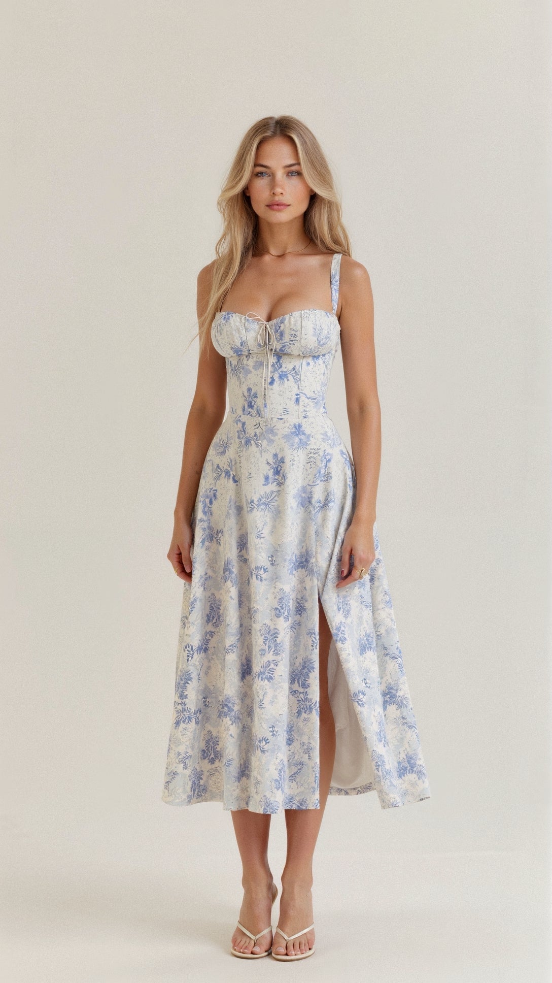 Josephine Corset Midi Dress For Women Trendy Figure Flattering Elegant Night Out