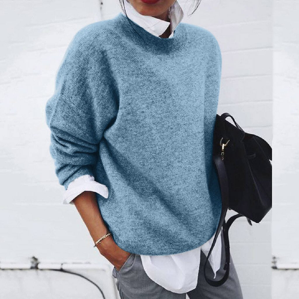 Evy - Wool Knit Warm Sweater