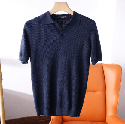 Lucas Mens Classic Polo Shirt Breathable Comfort For Office Sports And Everyday Wear