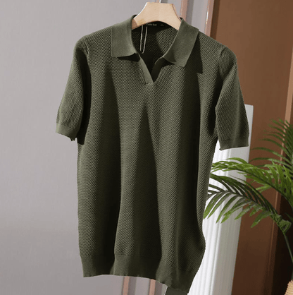 Lucas Mens Classic Polo Shirt Breathable Comfort For Office Sports And Everyday Wear