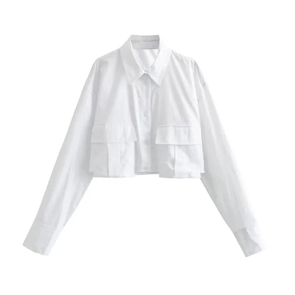Arttu | Comfortable Cropped Shirt for Women