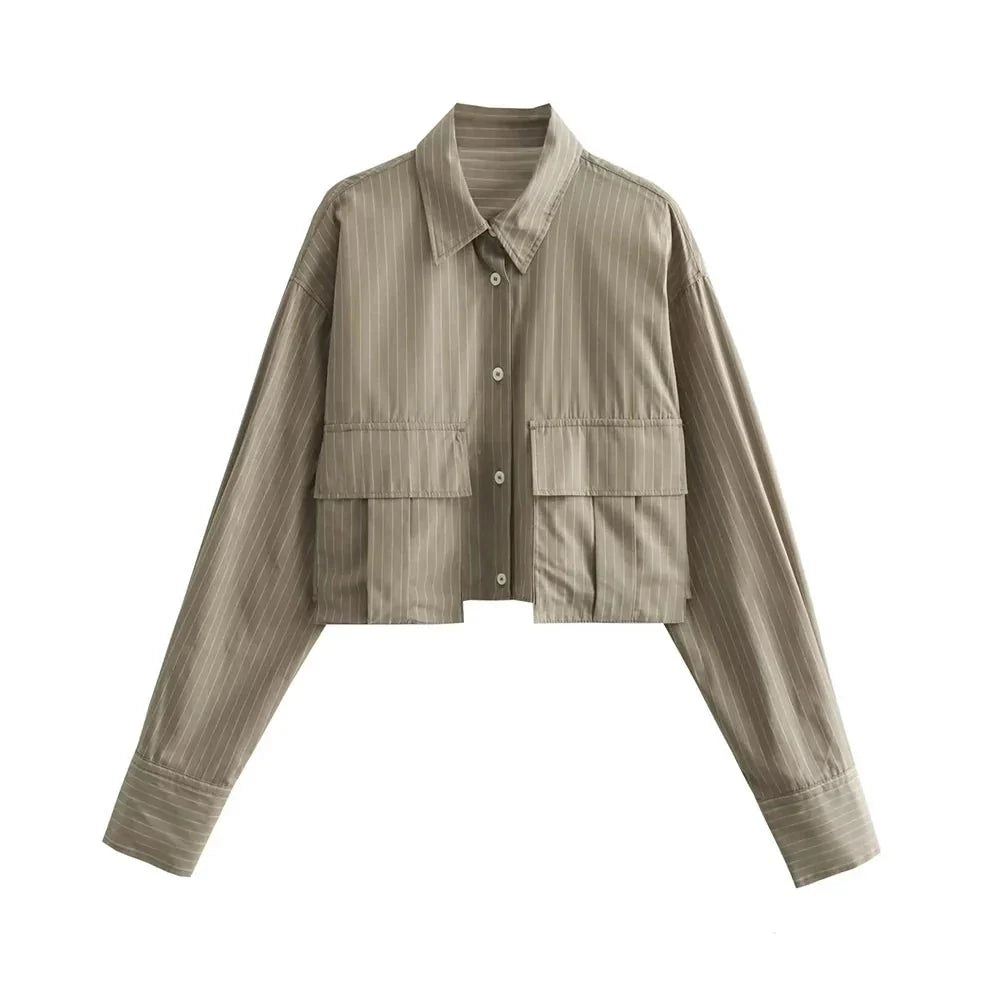 Arttu | Comfortable Cropped Shirt for Women