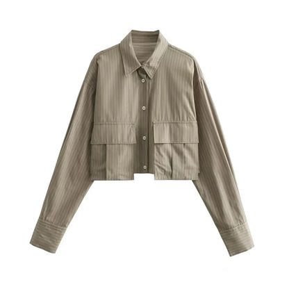 Arttu | Comfortable Cropped Shirt for Women