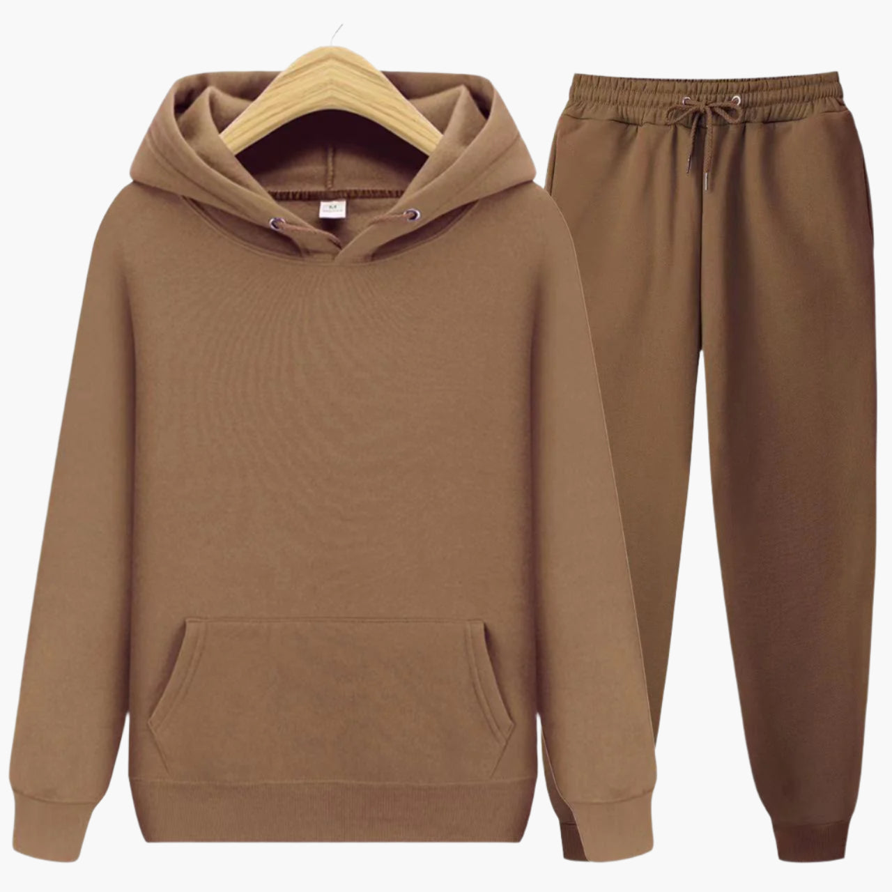 Mens Casual Hoodie And Jogging Pants Set For Home Comfort And Relaxation Sporty Leisurewear