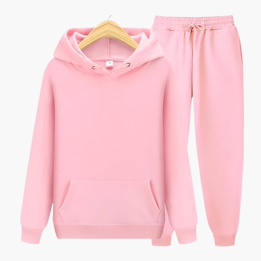 Mens Casual Hoodie And Jogging Pants Set For Home Comfort And Relaxation Sporty Leisurewear