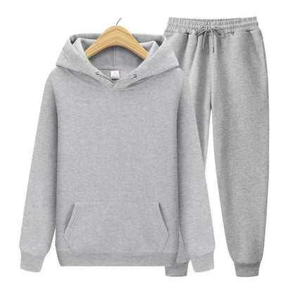 Mens Hoodie Set With Relaxed Fit For Everyday Comfort And Effortless Urban Style For Active Men