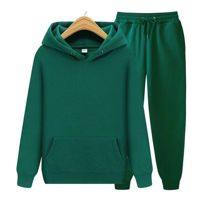 Mens Hoodie Set With Relaxed Fit For Everyday Comfort And Effortless Urban Style For Active Men