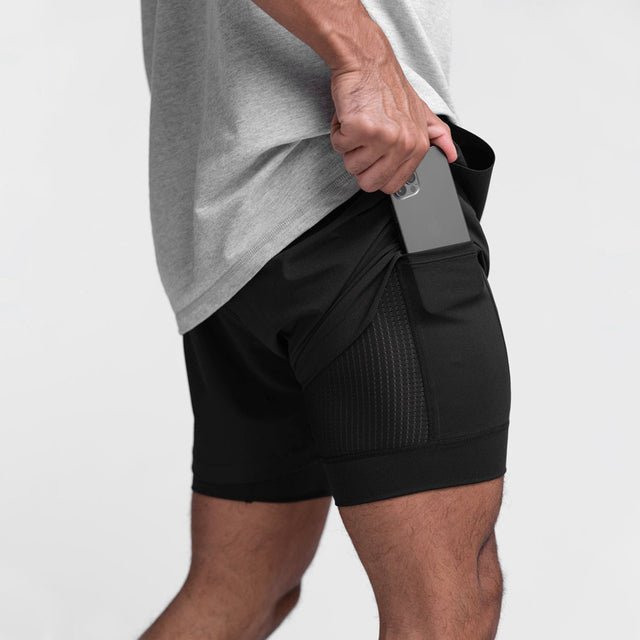 Men's Lightweight Stretch Training Shorts For Running With Dry Comfort And Flexibility