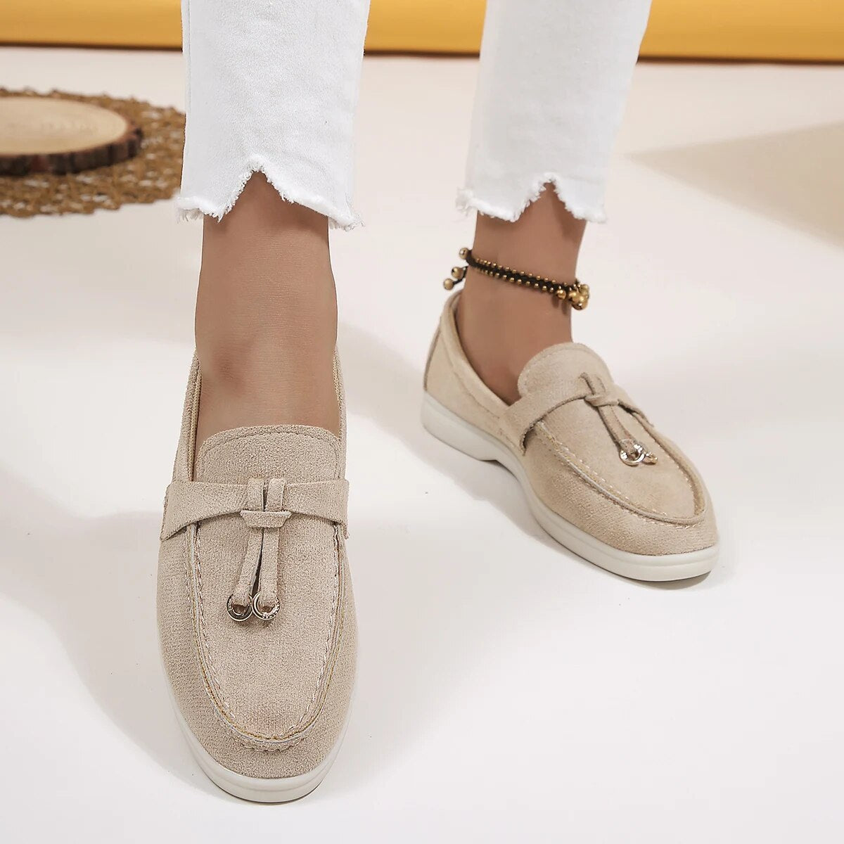 Kestrel Moccasins For Women All Day Comfort In Soft PU Suede Leather Look Luxury Casual Shoes
