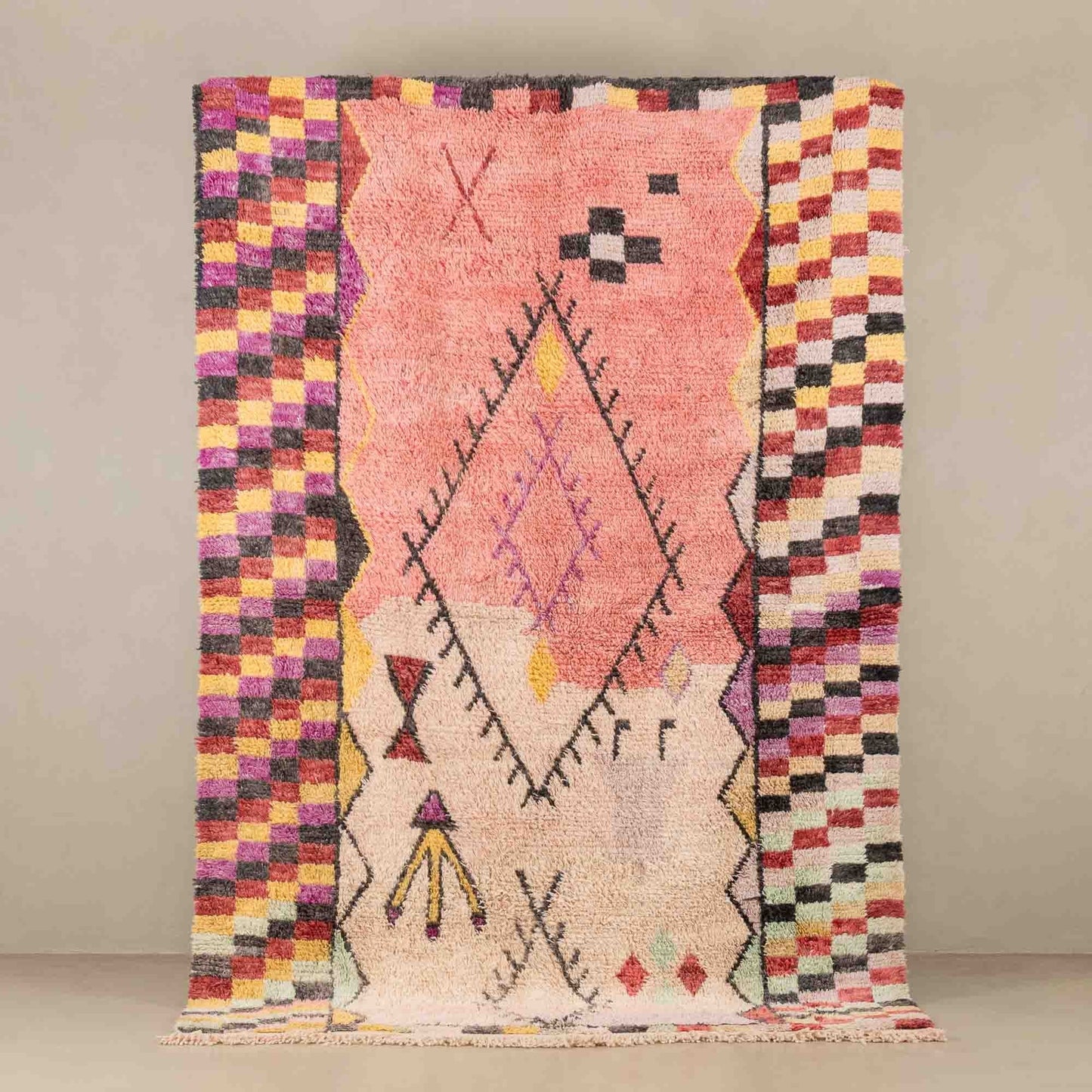 Nabila - vintage boujad rug - TrendAura
