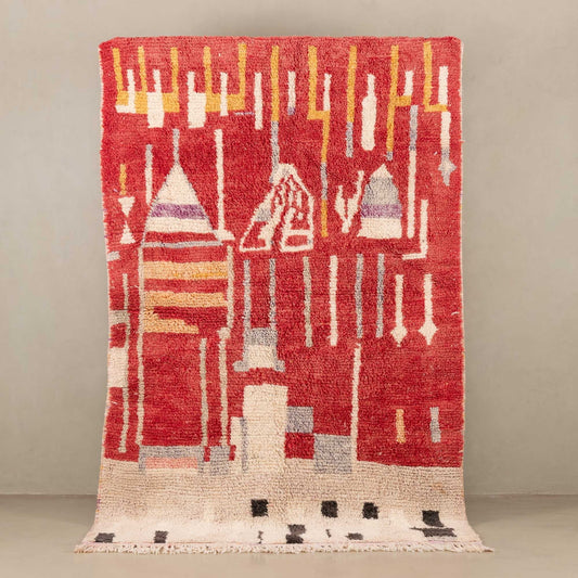 Nariman - vintage boujad rug - TrendAura