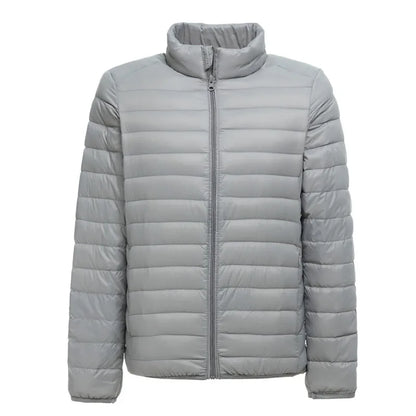 TrendAura Nathan Mens Lightweight Water Resistant Packable Puffer Jacket For Outdoor Winter Weather